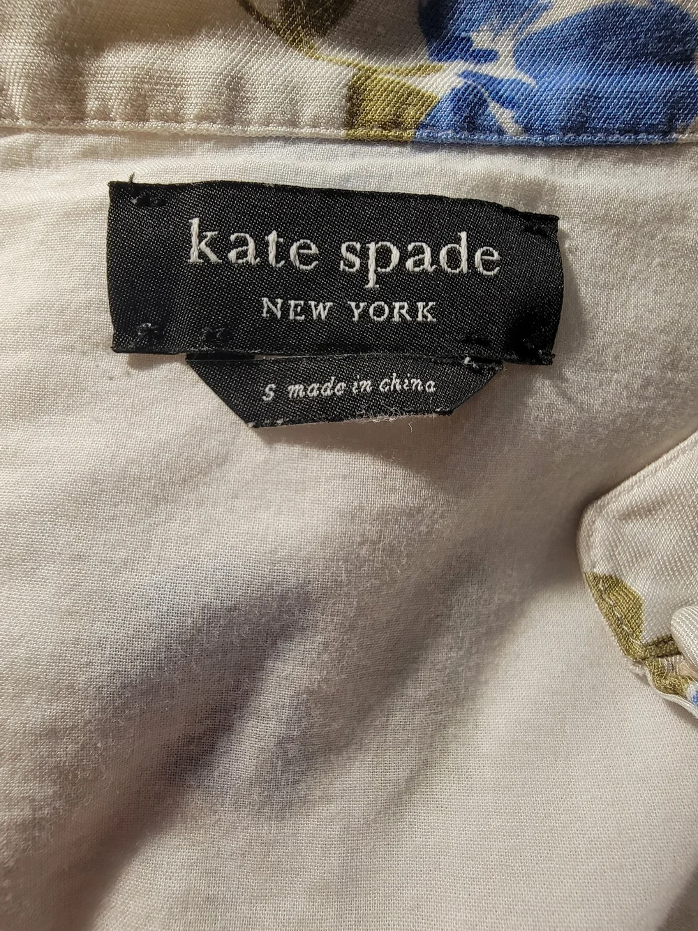 Kate Spade New York Painterly Bouquet Shirt Dress Women Size 2